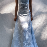 Women's Corset Maxi Dress