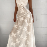 Women's Corset Maxi Dress