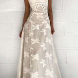 Women's Corset Maxi Dress