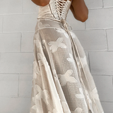 Women's Corset Maxi Dress