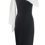 Women's Sash Detail Midi Dress