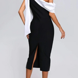 Women's Sash Detail Midi Dress