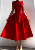 Women's A-Line Midi Dress