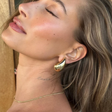 Women's Teardrop Stud Earrings