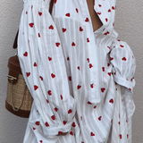 Women's Balloon Sleeve Maxi Dress