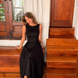 Women's Sculptural Midi Dress