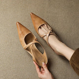 Women's Strappy Pointed Flats