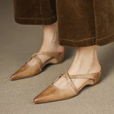Women's Strappy Pointed Flats