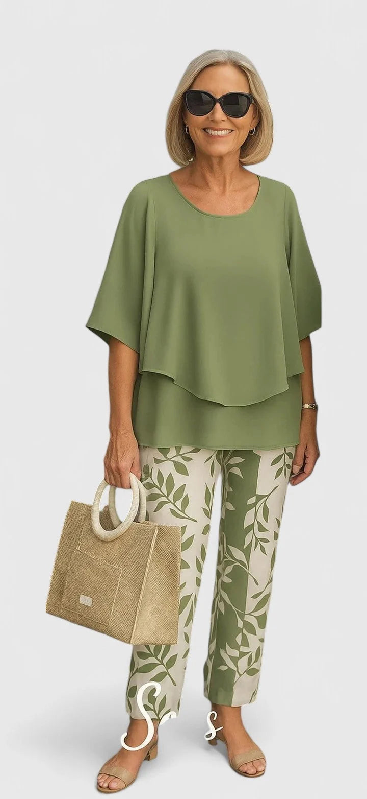 Women's Relaxed Printed Set