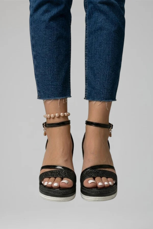 Orthopaedic Cushioned Platform Sandals