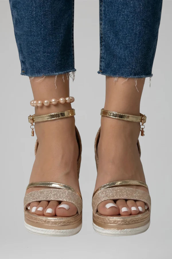 Orthopaedic Cushioned Platform Sandals