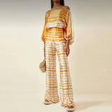 Off-Shoulder Lantern Sleeve Set