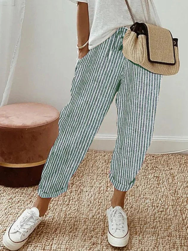 Relaxed Casual Drawstring Pants