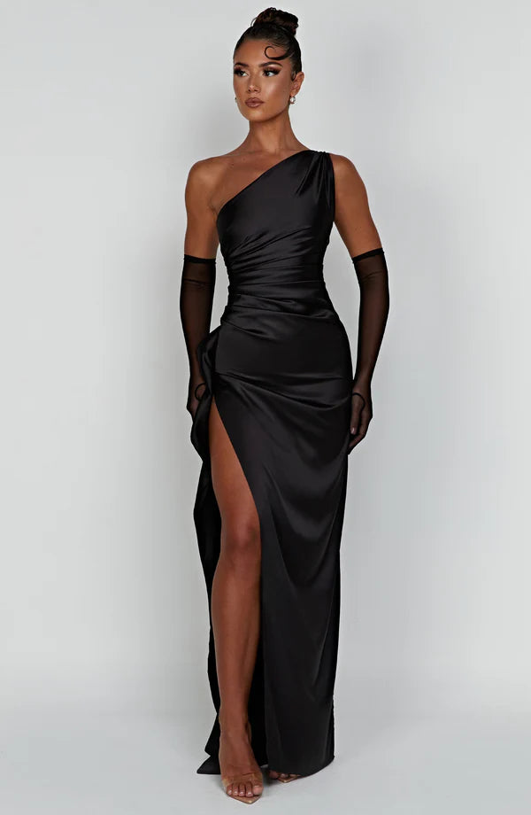 One-Shoulder Maxi Dress