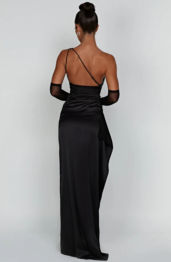 One-Shoulder Maxi Dress