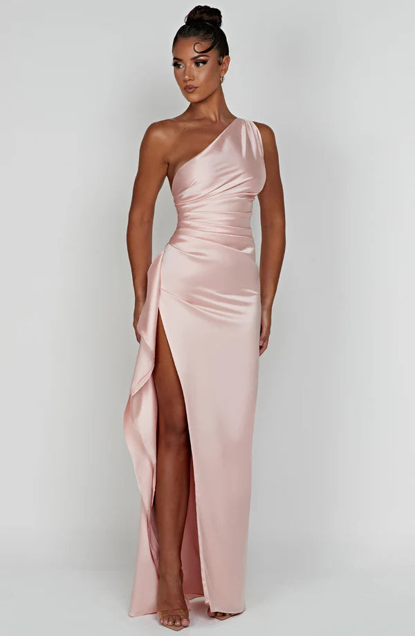 One-Shoulder Maxi Dress