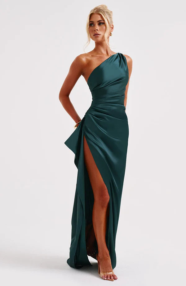 One-Shoulder Maxi Dress