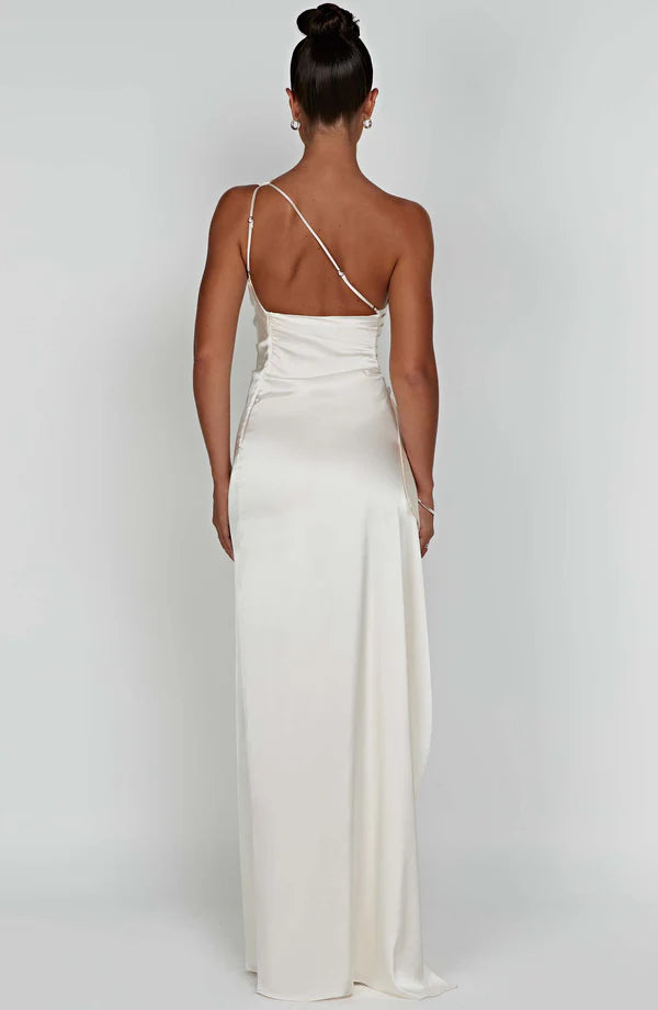 One-Shoulder Maxi Dress