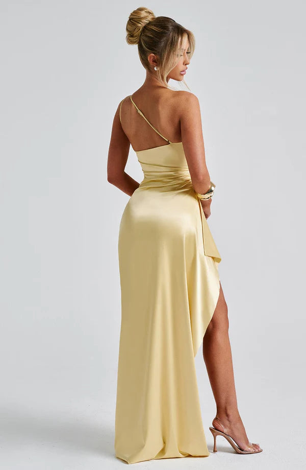 One-Shoulder Maxi Dress