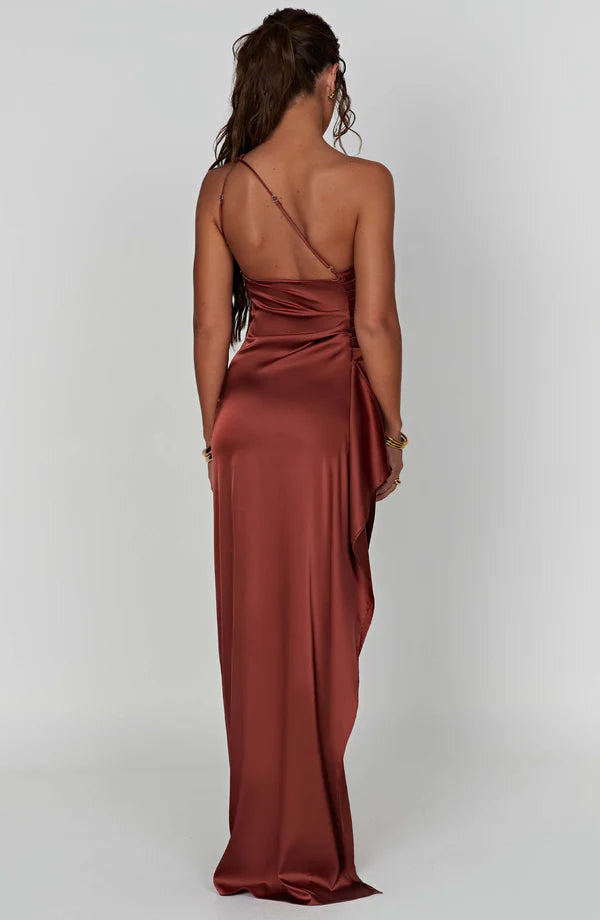 One-Shoulder Maxi Dress