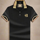 Polo Shirt Check Collar