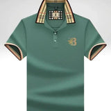 Polo Shirt Check Collar