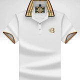 Polo Shirt Check Collar
