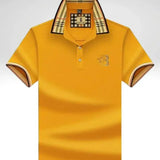 Polo Shirt Check Collar