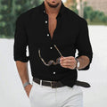 Men's Long Sleeve Button Up Shirt