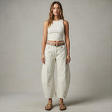 Everly Barrel-Leg Denims