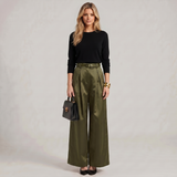Pleated Ball Maxi Skirt