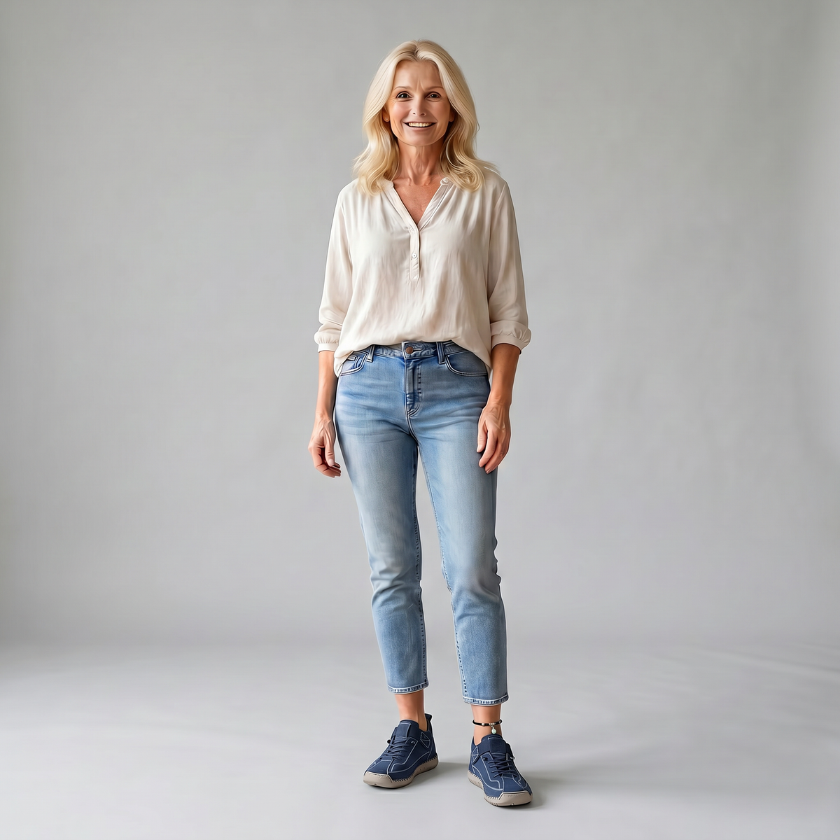 Meya Lace Up Cushioned Sneaker