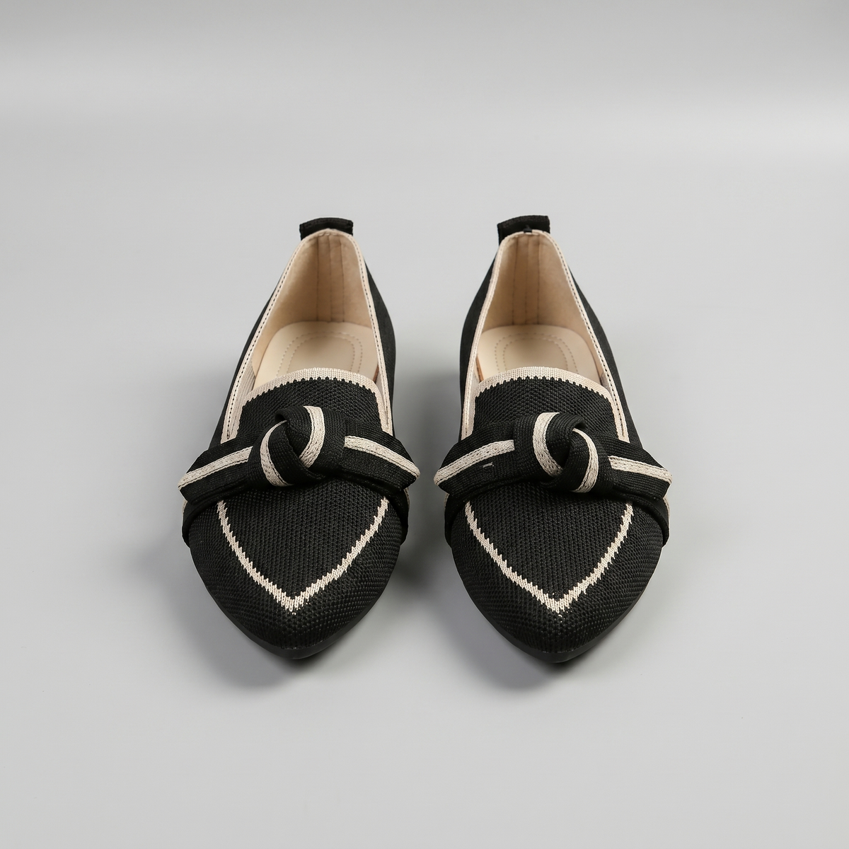 Maricela Pointed Toe Bow Loafer