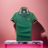 Polo Shirt Check Collar