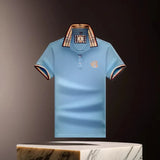 Polo Shirt Check Collar