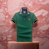 Polo Shirt Check Collar