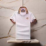 Polo Shirt Check Collar