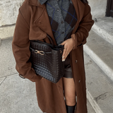 Structured Woven Handbag