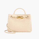 Structured Woven Handbag