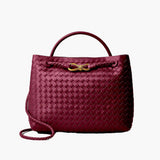 Structured Woven Handbag