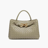 Structured Woven Handbag