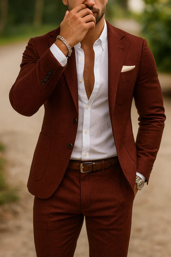 Slim Fit Two-Piece Suit