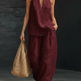 Two-Piece Halter Set