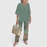 Women's Relaxed Printed Set