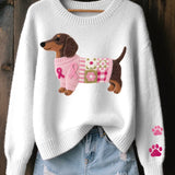 Women's Canine Knit Sweater