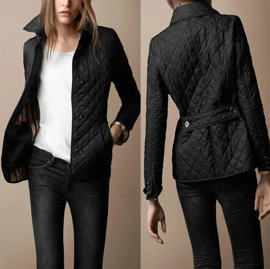 Button-Down Quilted Jacket