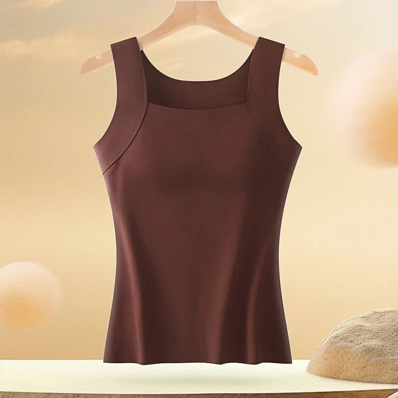 Tank Top With Built-In Bra