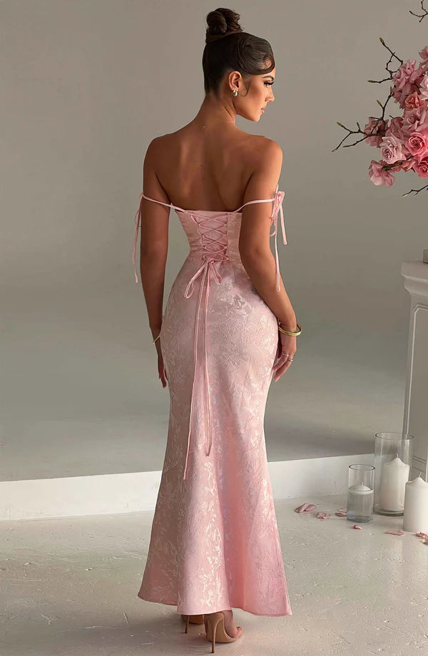 Cowl Neck Maxi Dress