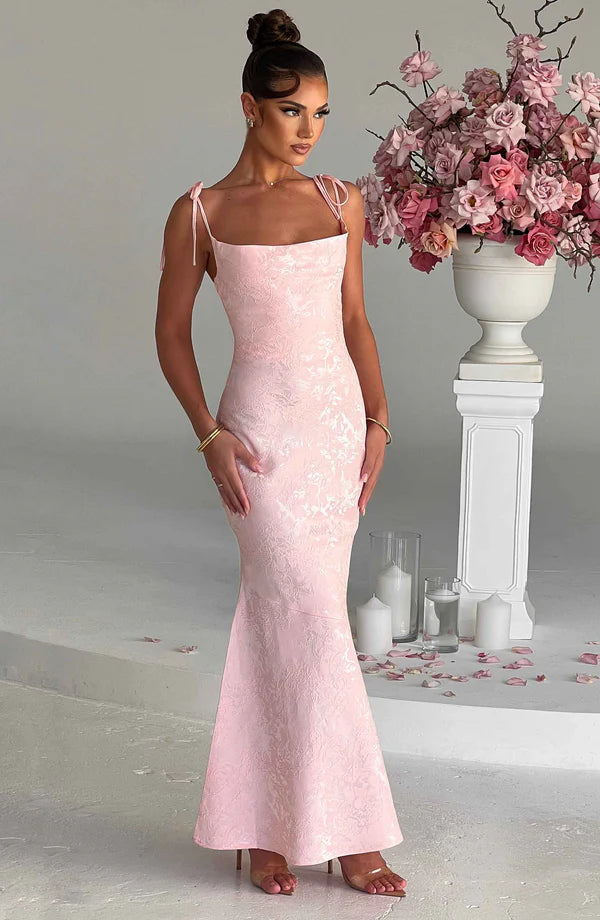 Cowl Neck Maxi Dress