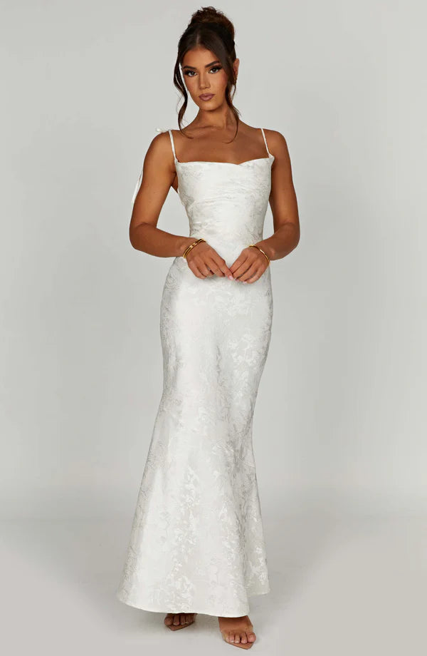 Cowl Neck Maxi Dress